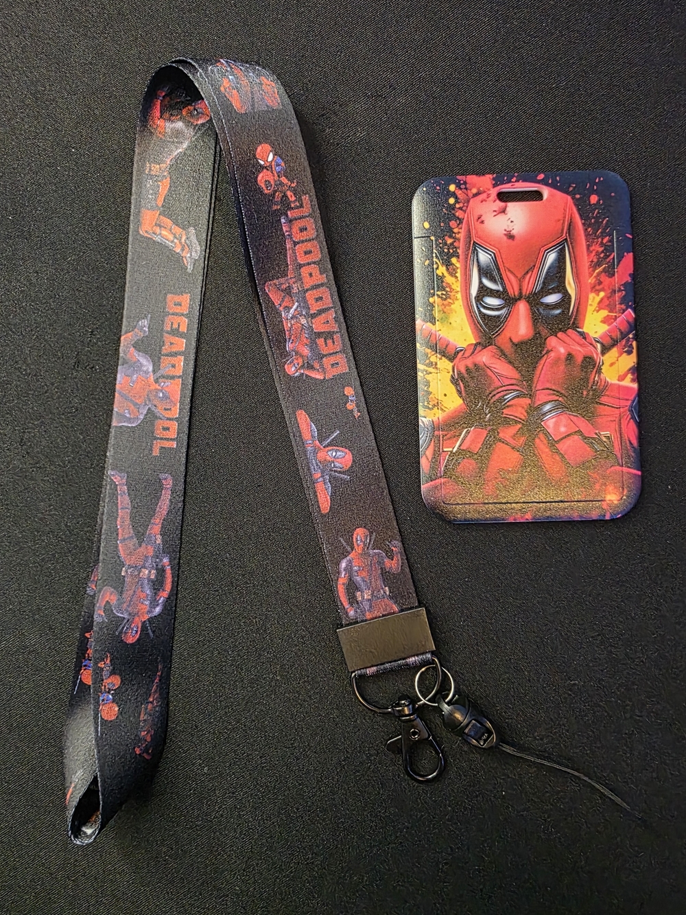 Deadpool ID Cardholder And Lanyard Set